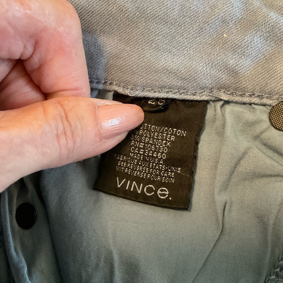 Vince Jeans, Slate Grey, Soft Cotton with Stretch, 5-Pocket Style, Skinny, Sz 25 - Picture 5 of 15